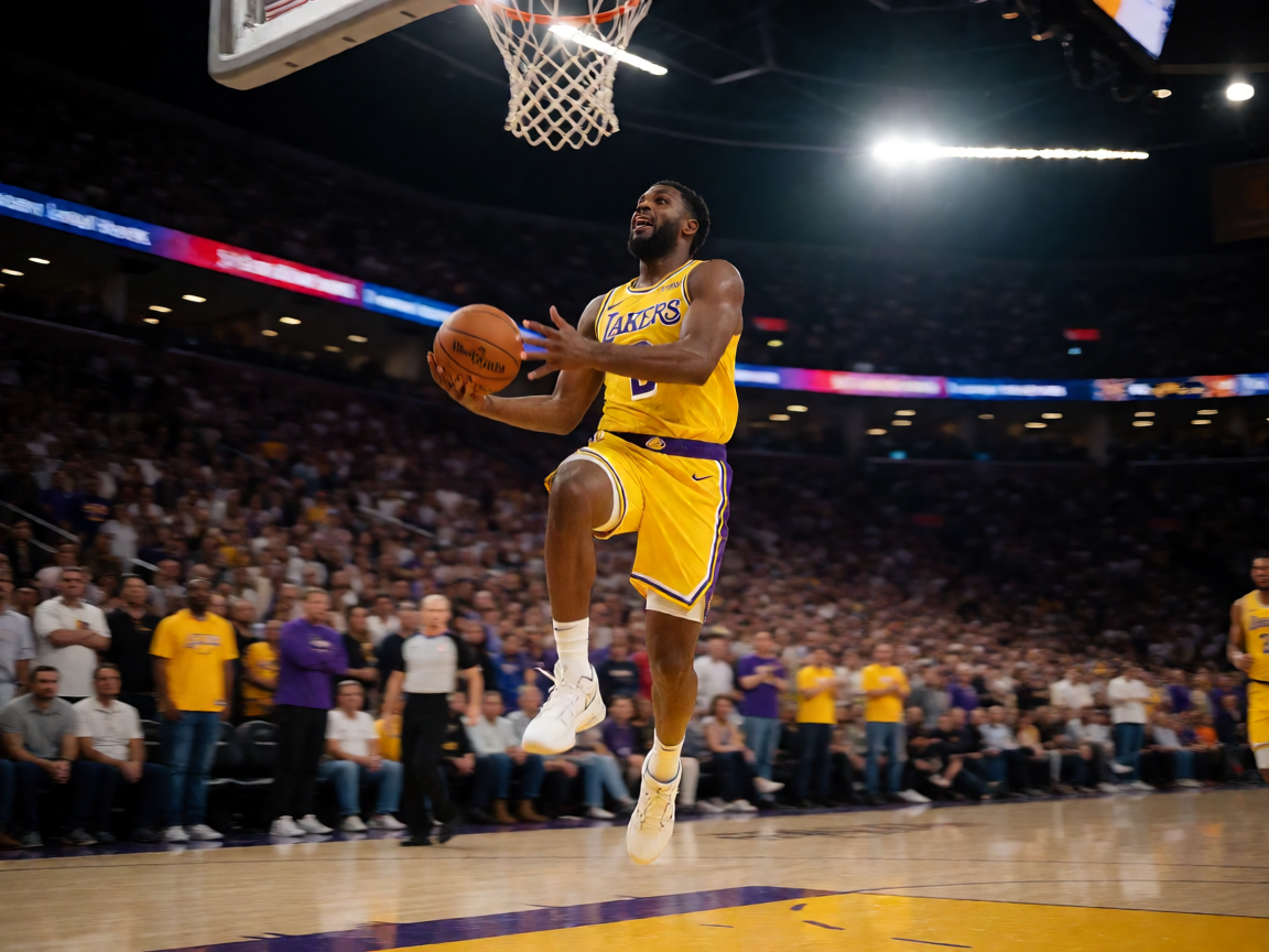 NBA季后赛激烈对抗比赛现场
